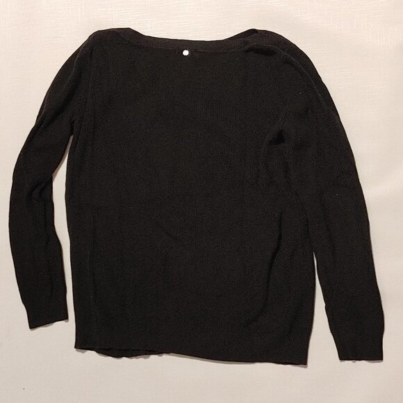 WARM Calvin Klein Dress Sweater BLACK Women's Size Medium Long Sleeve - Picture 2 of 9